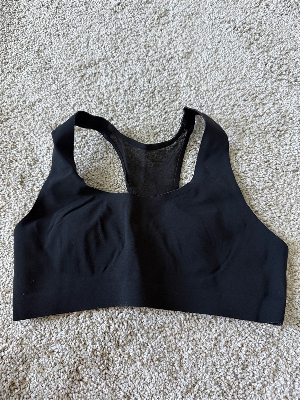 Lululemon Black Racerback Wireless Sports Bra - Women